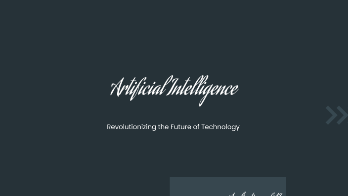 Artificial Intelligence by Андрій Дядьо on Prezi