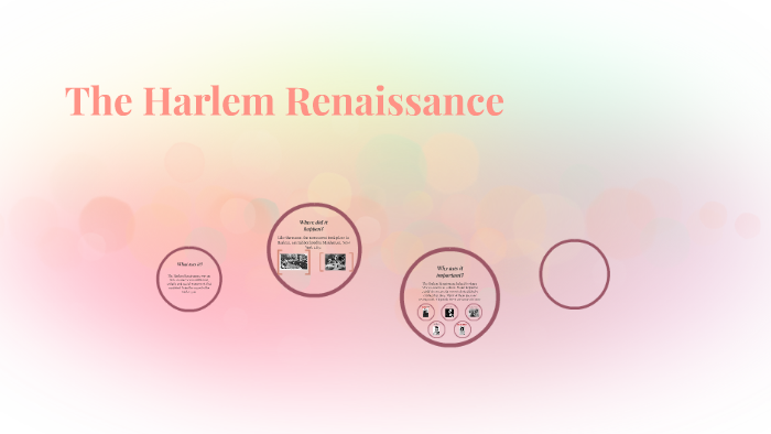 The Harlem Renaissance by sydney seabron on Prezi