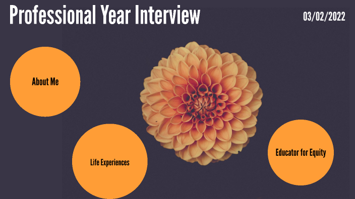 Professional Year Interview by amanda pon on Prezi