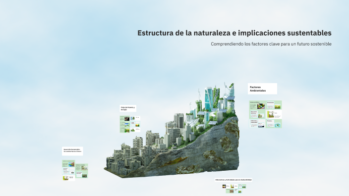 Estructura de la naturaleza e implicaciones sustentables by Jenni