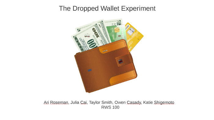 wallet experiment