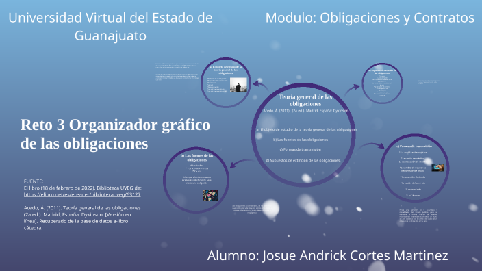 Reto 3 Organizador gráfico de las obligaciones by Josue Andrick Cortes ...