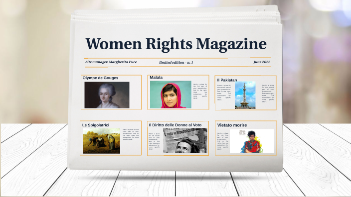 I Diritti delle Donne by Margherita Puce on Prezi