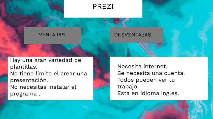 Ventajas Y Desventajas De Prezi By Julieta Sanchez On Prezi