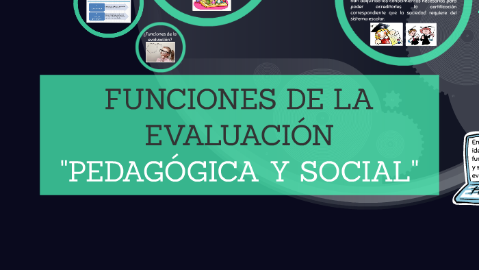 FUNCIONES DE LA EVALUACION 