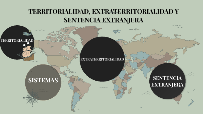 Territorialidad, extraterritorialidad y sentencia extranjera by L GF on