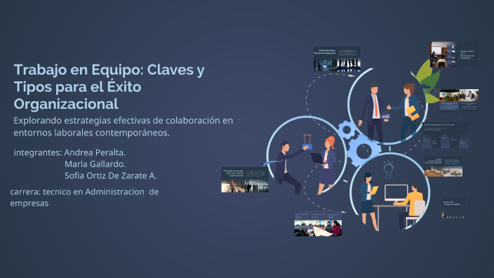 Trabajo en Equipo: Claves y Tipos para el Éxito Organizacional by sofia ...