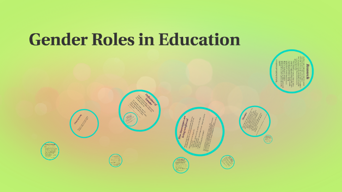 Gender Roles in Education by Elizabeth Ibarra on Prezi