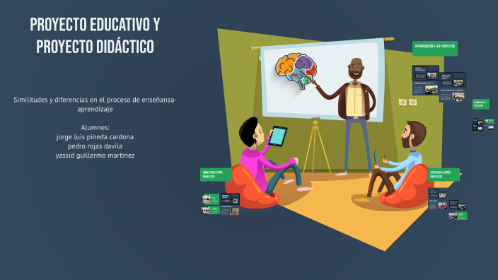 Proyecto educativo y proyecto didáctico by Jorge Pineda on Prezi