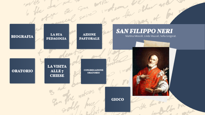 San Filippo Neri Spiegato Ai Bambini San Filippo Neri by MARTINA MESCOLI on Prezi