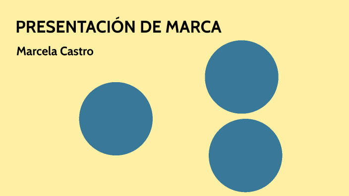 PRESENTACIÓN DE MARCA by Marcela Castro on Prezi