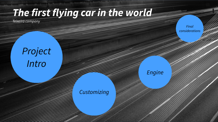 when was the first flying car made in the world