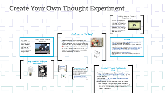 thought experiments strategy