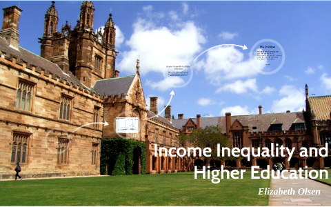 income inequality and education