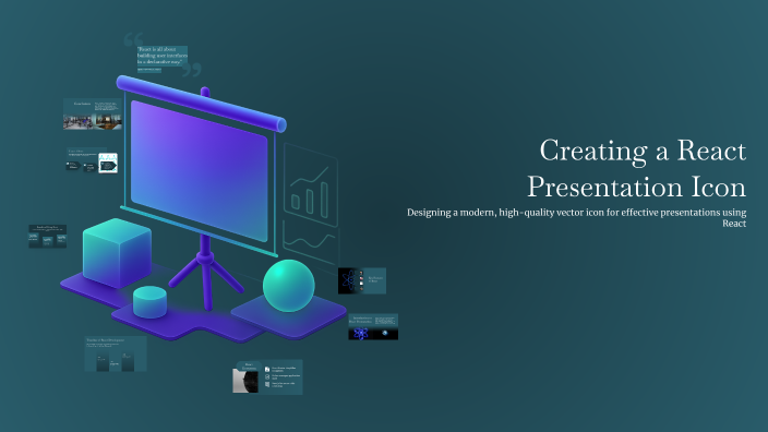 Creating a React Presentation Icon by Iman Touchanti on Prezi