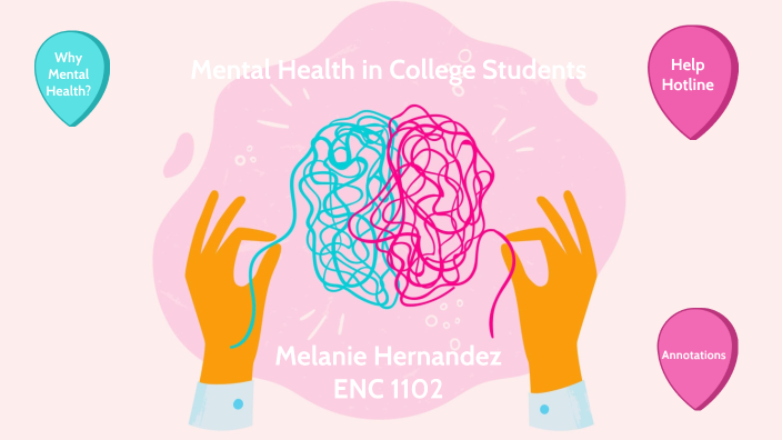 Mental Health in College Students by Melanie Hernandez on Prezi