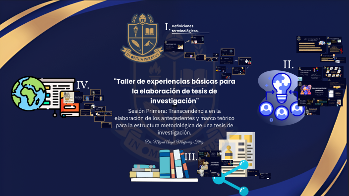 Introducción al Taller de Elaboración de Tesis by Luis Rodriguez on Prezi