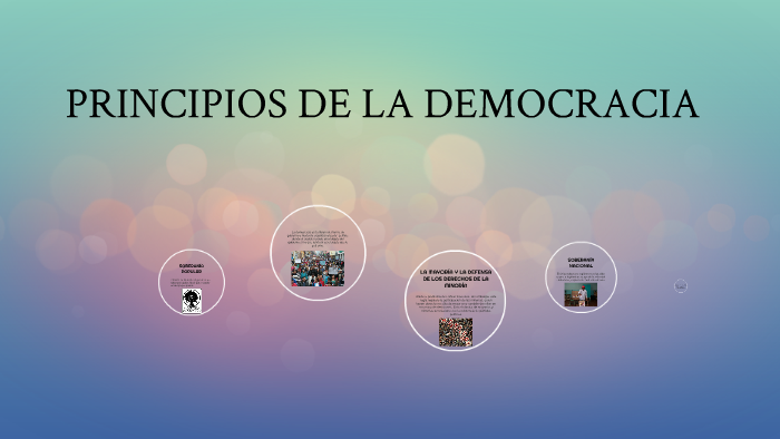 PRINCIPIOS DE LA DEMOCRACIA By Jeisson Guerrero On Prezi