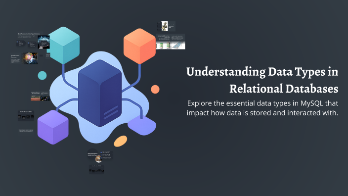 Understanding Data Types in Relational Databases by Aryadeep on Prezi