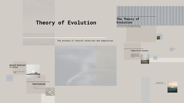 Theory of Evolution by charli terrey on Prezi