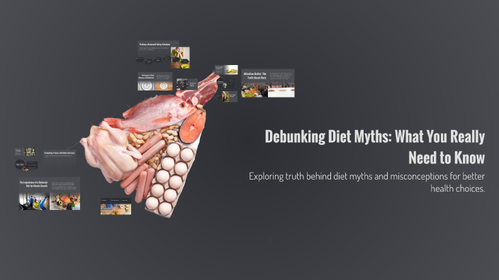 Debunking Diet Myths: What You Really Need to Know by Hussein Hussein ...