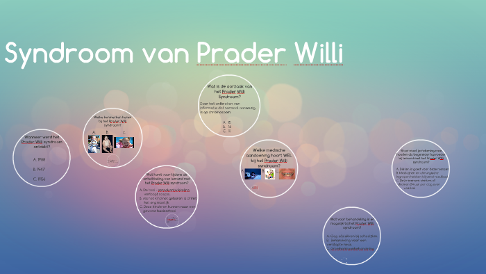 Syndroom van Prader Willi by Mariëlle Wildeboer on Prezi