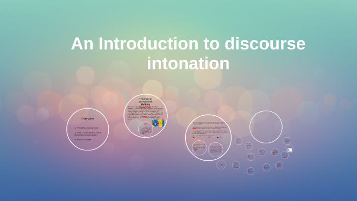 An Introduction to discourse intonation by on Prezi