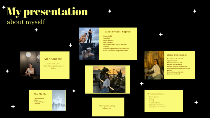 All About Me by Shoovy Arriola on Prezi