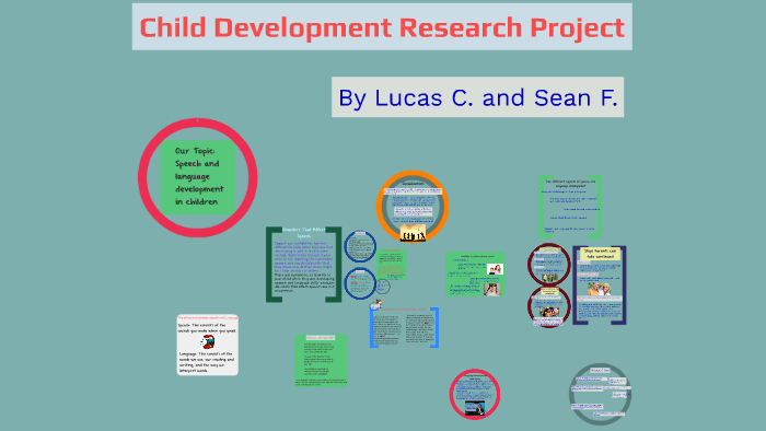 child development research projects