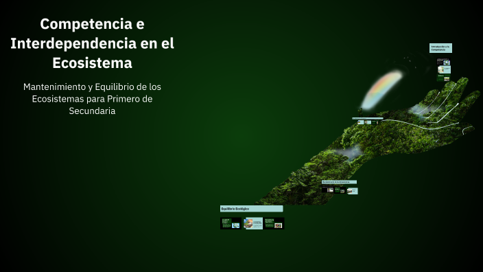 Competencia e Interdependencia en el Ecosistema by Miriam Vergara on Prezi