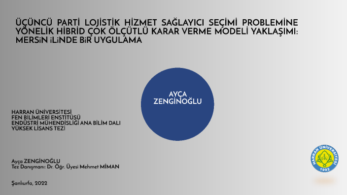 YL TEZ SUNUMU by Ayça Zenginoğlu on Prezi