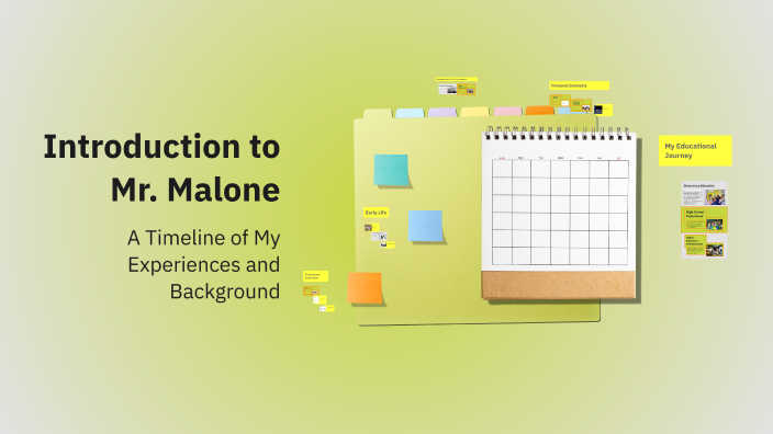 Introduction to My Journey by Brady Malone on Prezi