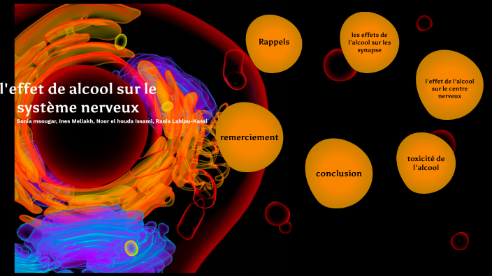 l'effet de l'alcool sur le système nerveux by sonia Msougar on Prezi