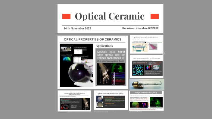 optical ceramic by Kanokwan Choodam on Prezi