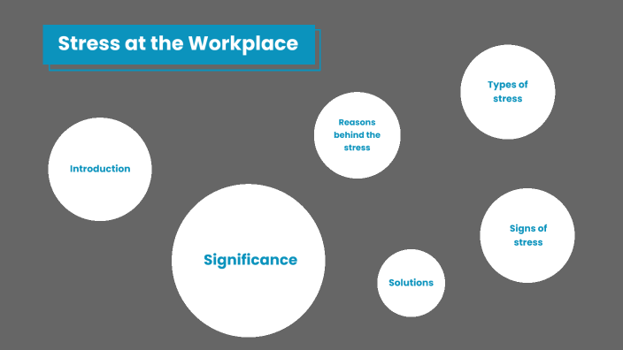 Stress at the Workplace by Danyal Ahmed on Prezi
