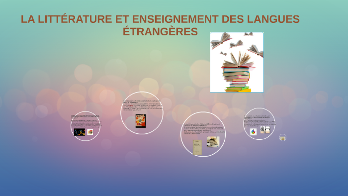 LA LITTÉRATURE ET SON INFLUENCE SUR LES PROCESSUS DE LECTURE by David ...