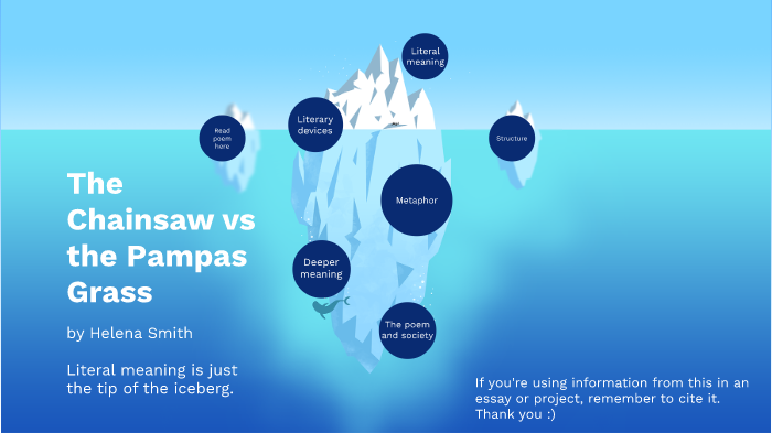 The Chainsaw vs the Pampas Grass - ANALYSED by Helena Smith on Prezi