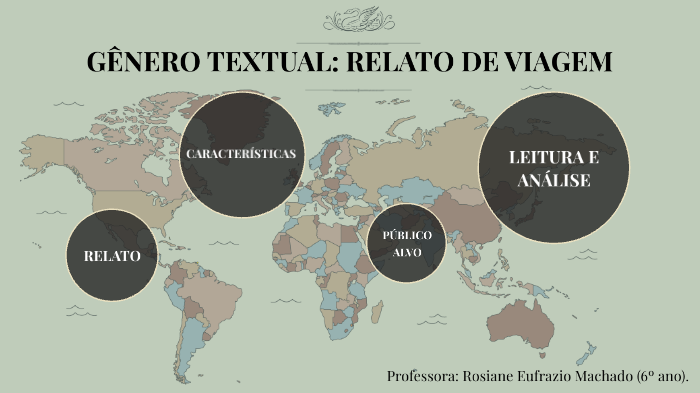 Gênero Textual - Relato de Viagem by Rosiane Eufrazio on Prezi