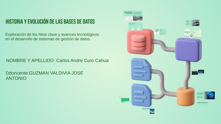 Historia y evolución de las Bases de Datos by ccarloscrackhero on Prezi