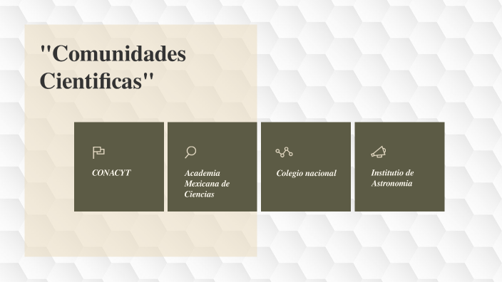 Comunidades Científicas by André Juárez on Prezi