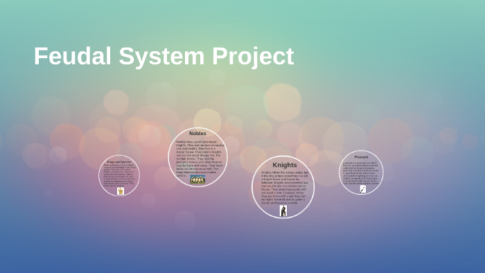 Feudal System Project by Rachael Robinson on Prezi