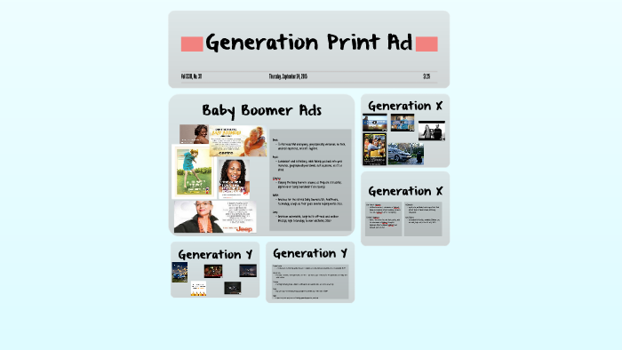 Generation Print Ad by Stephanie Solorzano on Prezi