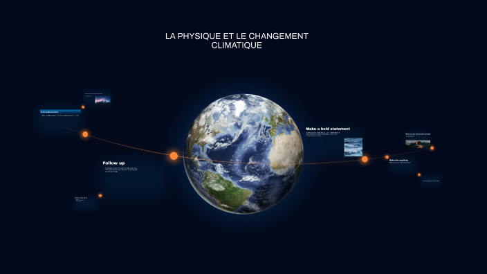 LA PHYSIQUE ET LE CHANGEMENT CLIMATIQUE by yassine dada on Prezi