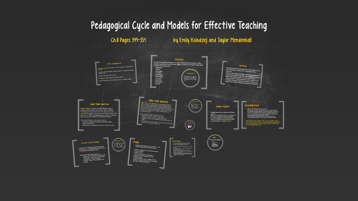 What Are The Roles Of Teachers And Students In The Pedagogical Cycle