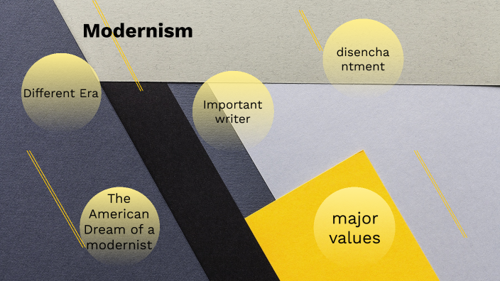 Modernism by Spencer Stephenson on Prezi
