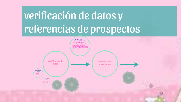 verificación de datos y referencias de prospectos by laura