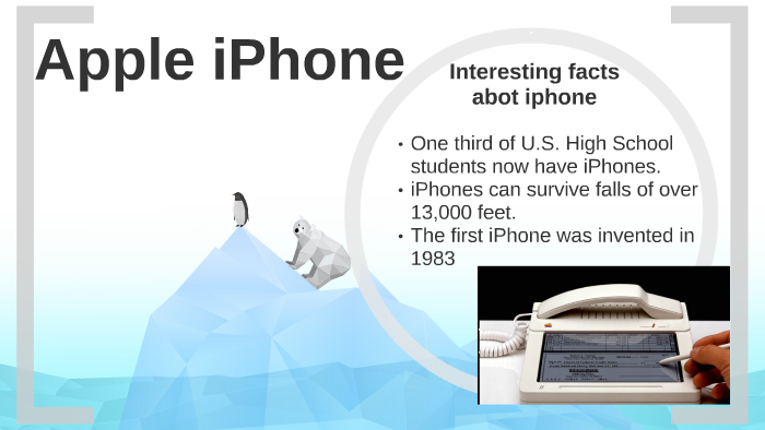 the first iphone 1983