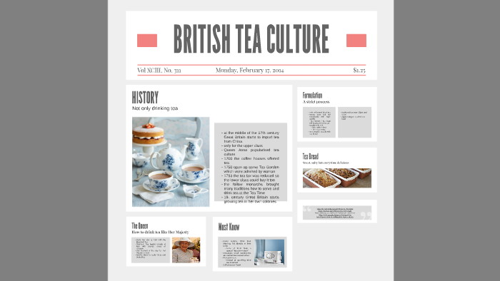 british tea culture essay