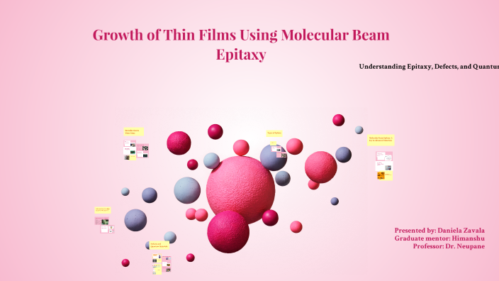 Growth of Thin Films using Molecular Beam Epitaxy by Danielle Zavala on ...