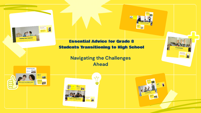 Essential Advice for Grade 8 Students Transitioning to High School by ...
